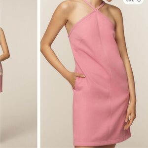 Daily practice pink halter dress size small